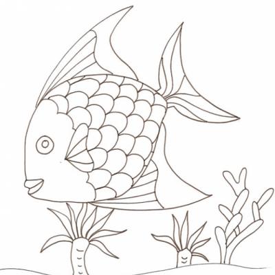 Une image de poisson d'avril