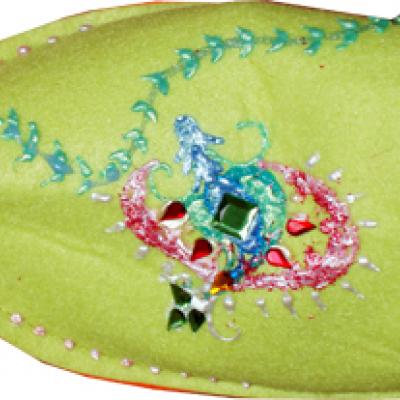 Babouches Decorees De Pierres Babouche Fille