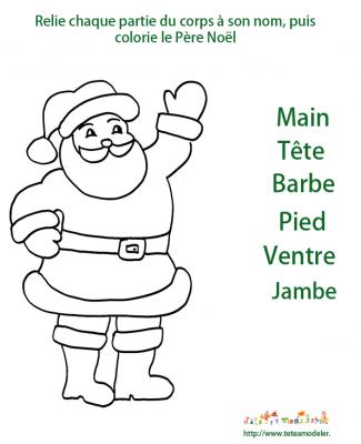 corps pére Noël