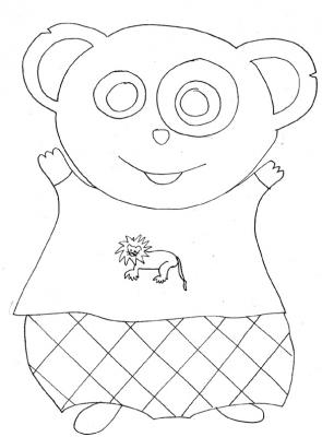 Coloriages De Pandas Pour L Eveil De Bebe Tete A Modeler