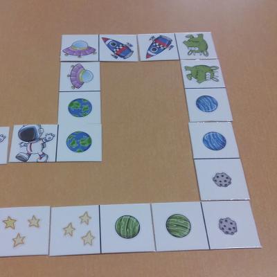 tuto bricolage enfants jeu de dominos