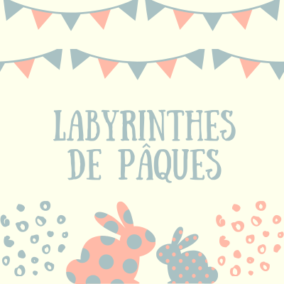 Des jeux de labyrinthe à imprimer sur le thème de Pâques. Les jeux sont à imprimer pour occuper les enfants pendant les vacances, durant le voyage. Un idée pour s'amuser tout en stimulant les fonctions d'apprentissage, faisant appel à l'observation,