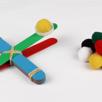DIY - un tuto pour apprendre à réaliser une catapulte en bâtonnets