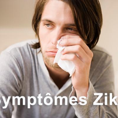 Les symptômes liés au virus Zika