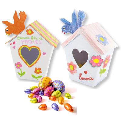 Nichoirs boîte à œufs de Pâques