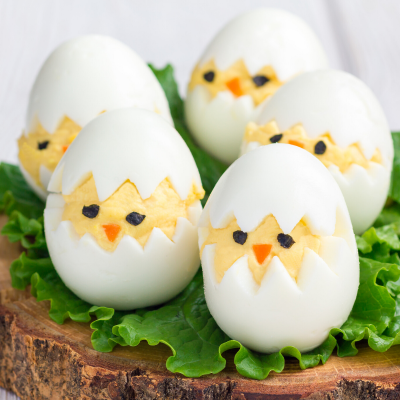 Oeuf Mimosa En Poussin Une Recette De Tete A Modeler