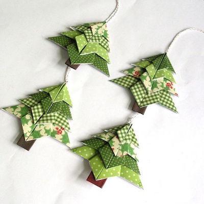 Origami Noel Toutes Les Décos De Noël En Papier Avec Tête