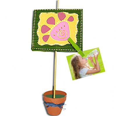 Bricolage porte-photo