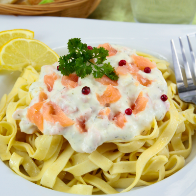 liatelle Au Saumon Fume Tete A Modeler