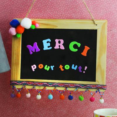 des idées d'activités pour personnaliser son ardoise pour la rentrée scolaire.