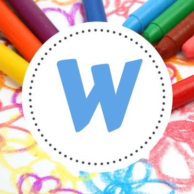 Coloriages de prénoms lettre W